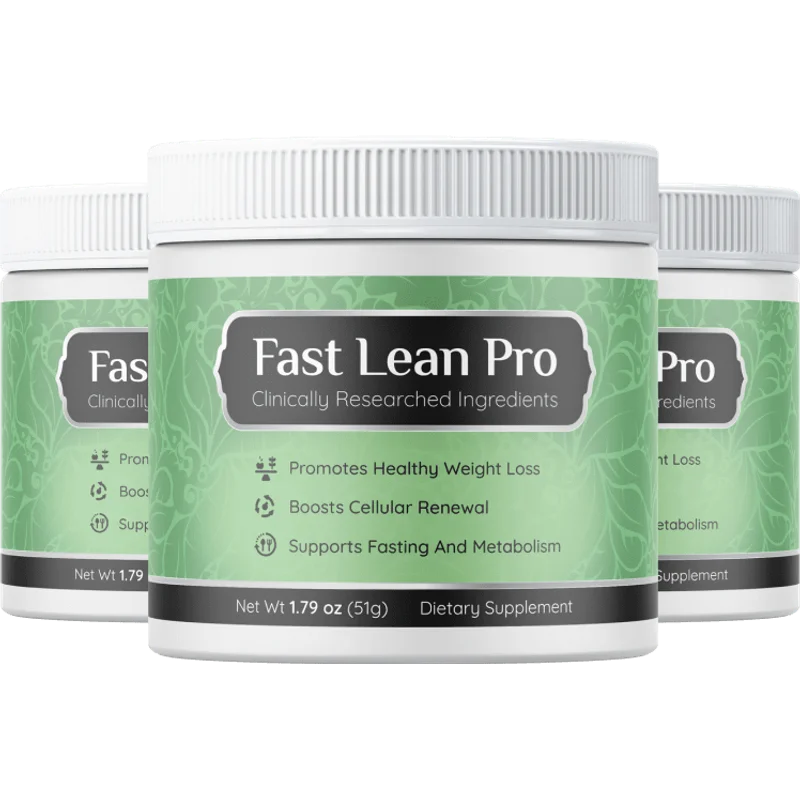 Fast Lean Pro Weight Management Relief Supplement — 3 Bottle / 90 Day Pack