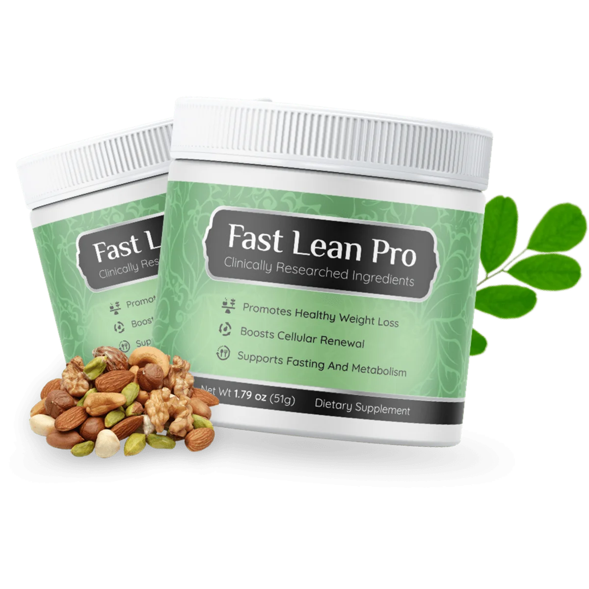 Fast Lean Pro Weight Management Relief Supplement — Front Label